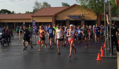 DLM 5K photo of the run