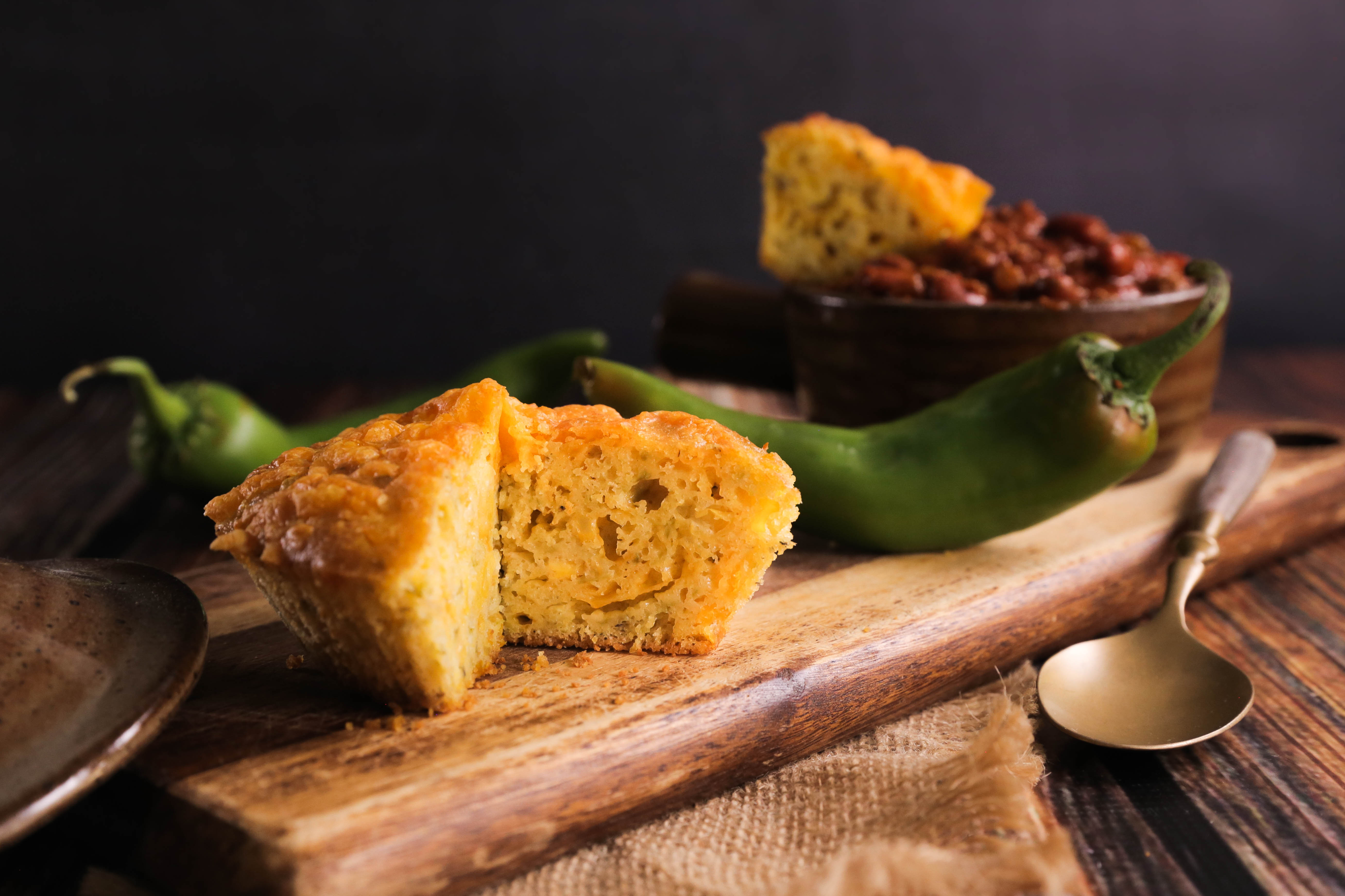 Hatch Cornbread