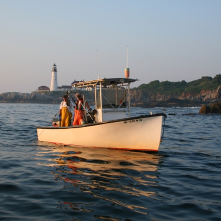 Lobster fisher in Maine