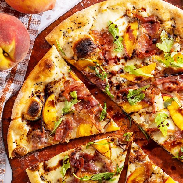 DLM Peach Pizza