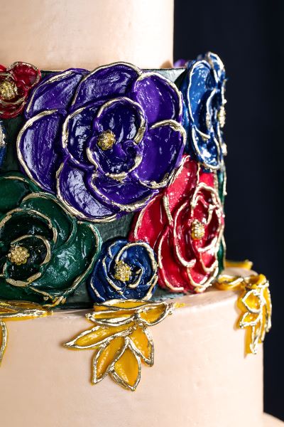DLM Wedding cake